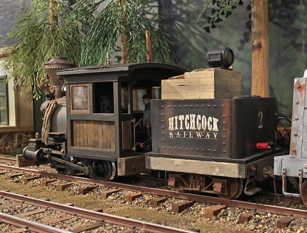 model steam locomotive: Porter upgrades using computerized and old-school techniques