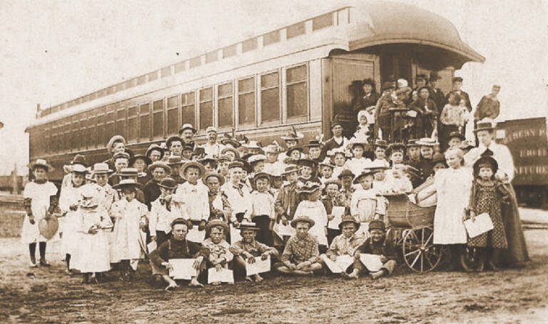 Five mind-blowing facts — Orphan Trains - Trains