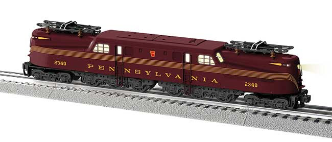 burgundy model train