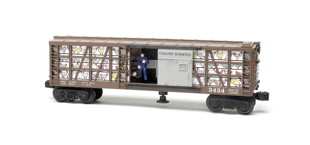 brown model poultry car