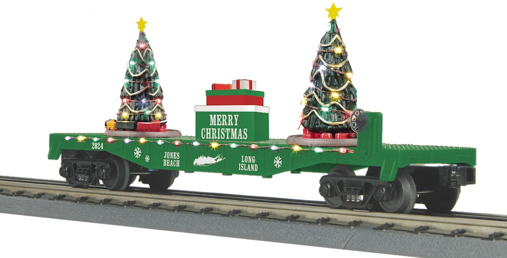 Christmas tree flatcar