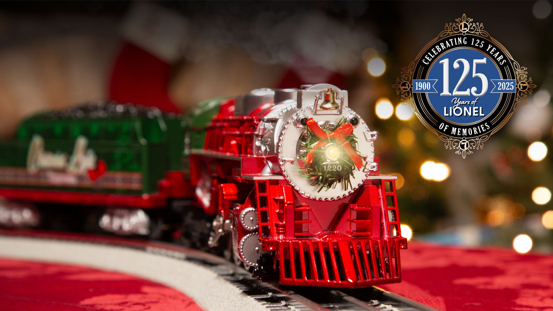 Lionel christmas train on sale