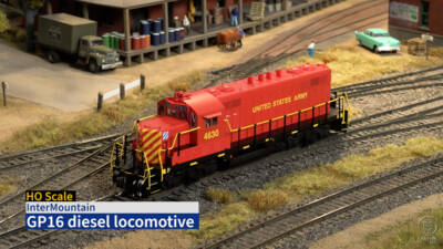 InterMountain HO scale GP16 diesel locomotive