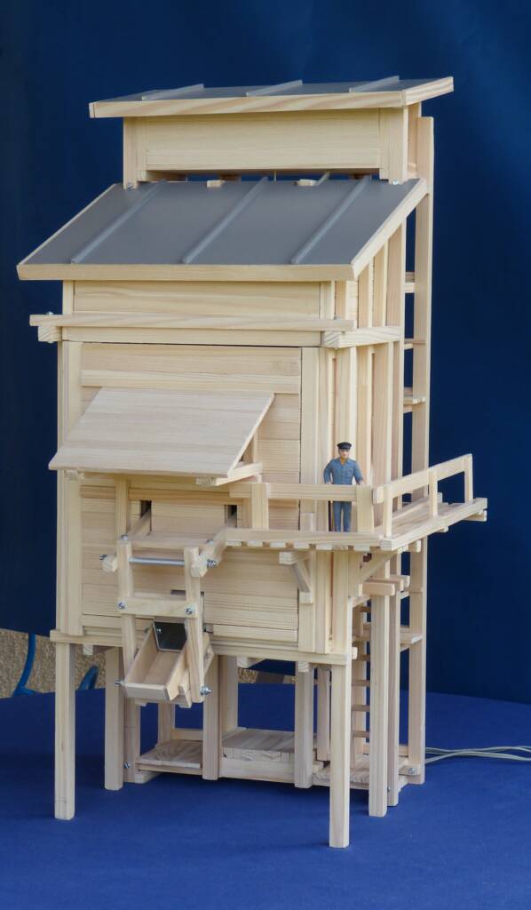 model coaling tower