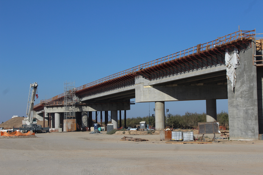 Bridge under construction