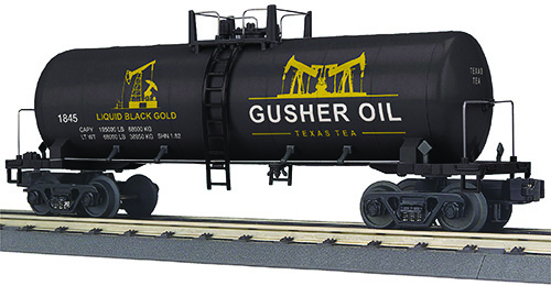 black model tank car