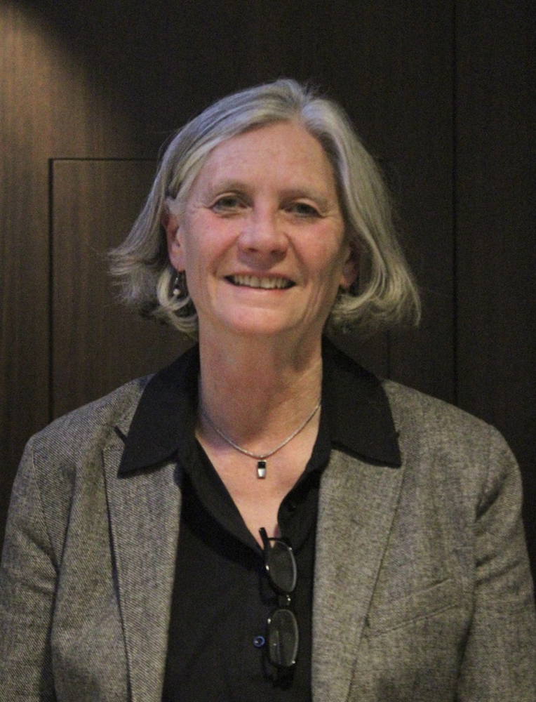 Informal head shot of smiling woman