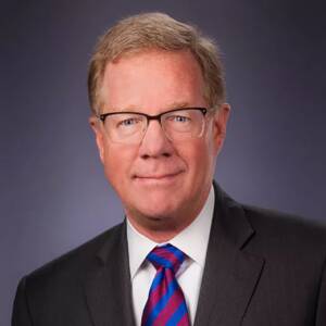 Head shot of man in suit