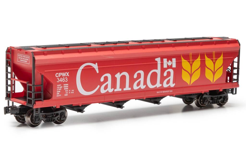 red model hopper car