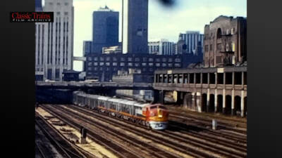 Classic Trains Film Archive | Chicago Passenger Train Parade, Chicago, Illinois, J. David Ingles Reel 0137