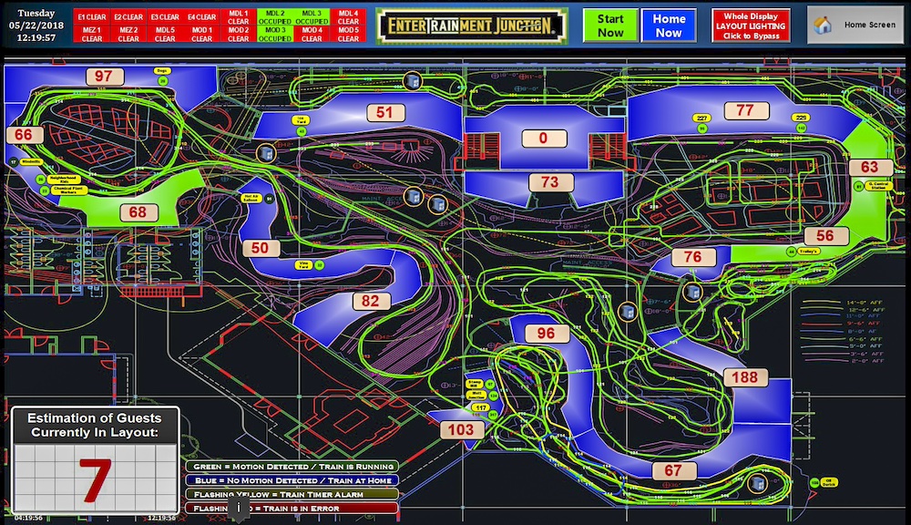 Digital track plan