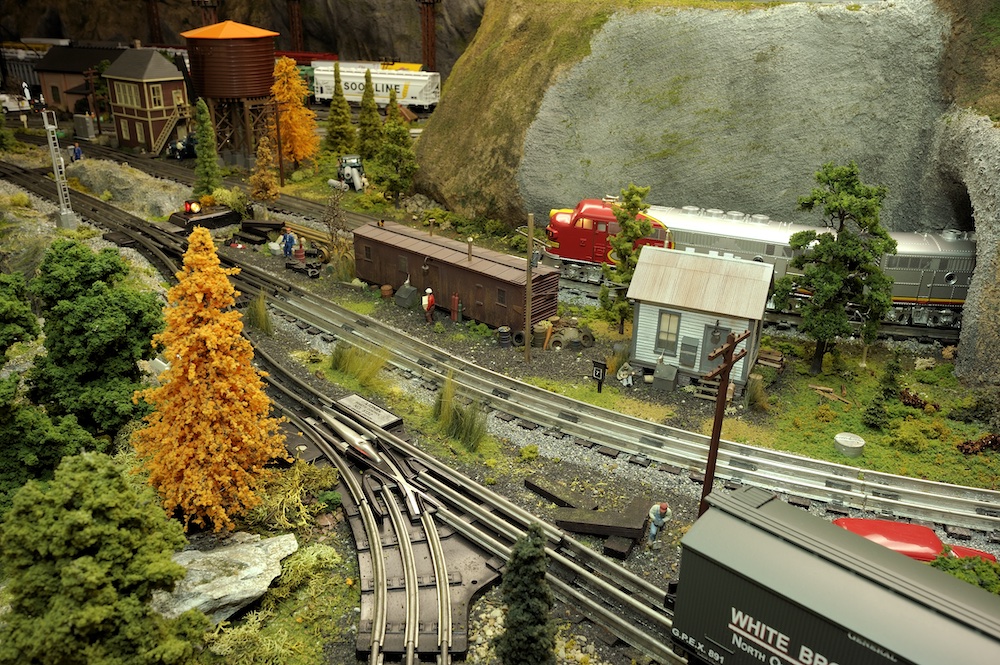 scene on model layout