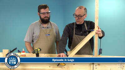 East Troy Industrial Park, Ep. 3 | Adding legs to the frame