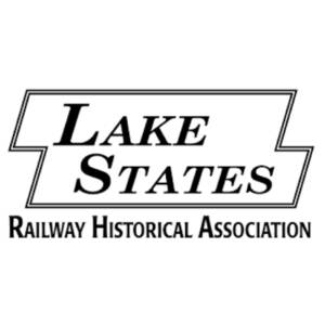 Logo of Lake States Railway Historical Association