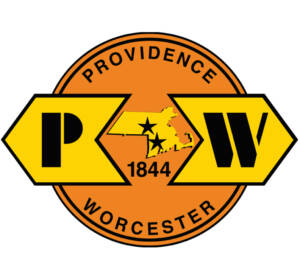 Logo of Genesee & Wyoming railroad Providence & Worcester